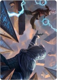 Nahiri's Binding Art Card (42) [Art Series: Zendikar Rising]