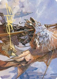 Sea Gate Banneret Art Card (Gold-Stamped Signature) (43) [Art Series: Zendikar Rising]
