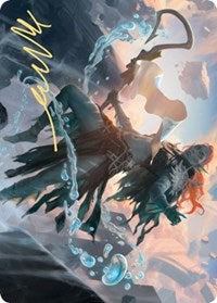 Expedition Diviner Art Card (Gold-Stamped Signature) (47) [Art Series: Zendikar Rising]