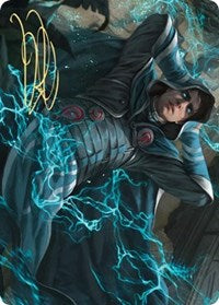 Maddening Cacophony Art Card (Gold-Stamped Signature) (48) [Art Series: Zendikar Rising]