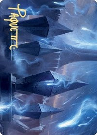 Sea Gate Restoration Art Card (Gold-Stamped Signature) (49) [Art Series: Zendikar Rising]