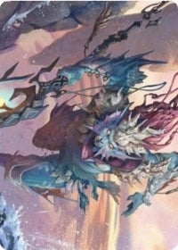 Umara Wizard Art Card (52) [Art Series: Zendikar Rising]