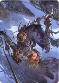 Blackbloom Rogue Art Card (53) [Art Series: Zendikar Rising]