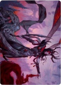 Drana, the Last Bloodchief Art Card (54) [Art Series: Zendikar Rising]