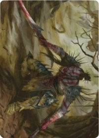 Highborn Vampire Art Card (55) [Art Series: Zendikar Rising]