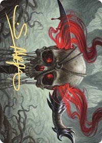 Mind Carver Art Card (Gold-Stamped Signature) (57) [Art Series: Zendikar Rising]