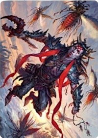 Scion of the Swarm Art Card (59) [Art Series: Zendikar Rising]