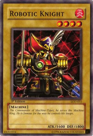 Robotic Knight (LOD-051) - Legacy of Darkness 1st Edition