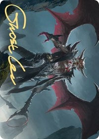 Taborax, Hope's Demise Art Card (Gold-Stamped Signature) (63) [Art Series: Zendikar Rising]