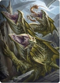 Grakmaw, Skyclave Ravager Art Card (76) [Art Series: Zendikar Rising]