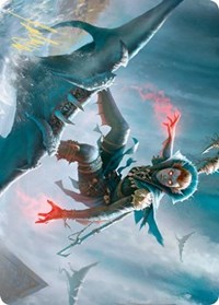 Umara Mystic Art Card (Gold-Stamped Signature) (80) [Art Series: Zendikar Rising]