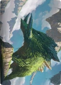 Yasharn, Implacable Earth Art Card (81) [Art Series: Zendikar Rising]