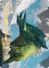 Yasharn, Implacable Earth Art Card (Gold-Stamped Signature) (81) [Art Series: Zendikar Rising]