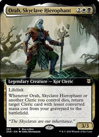 Orah, Skyclave Hierophant (385) [Buy-A-Box Promos]