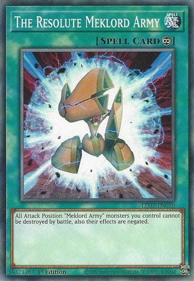 The Resolute Meklord Army (LED7-EN050) [Legendary Duelists: Rage of Ra]
