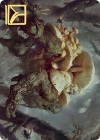 Swarm Shambler Art Card (Gold-Stamped Signature) (73) [Art Series: Zendikar Rising]