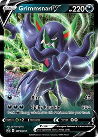 Grimmsnarl V - SWSH057 (SWSH057) [SWSH: Sword & Shield Promo Cards]