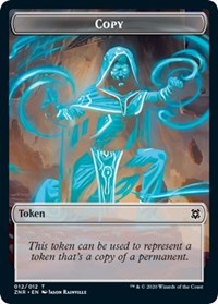 Copy // Illusion Double-Sided Token (12 // 6) [Zendikar Rising]