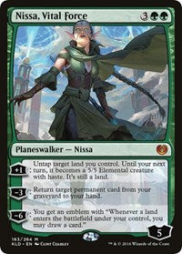 Nissa, Vital Force (163) [Promo Pack: Zendikar Rising]