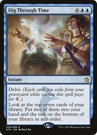 Dig Through Time (36) [Promo Pack: Zendikar Rising]
