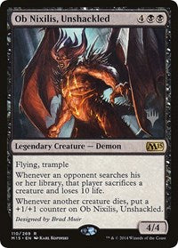 Ob Nixilis, Unshackled (110) [Promo Pack: Zendikar Rising]