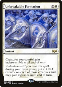 Unbreakable Formation (29) [Promo Pack: Zendikar Rising]