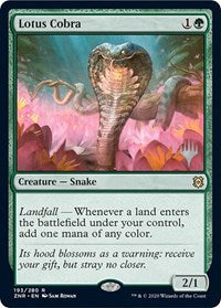 Lotus Cobra (193) [Promo Pack: Zendikar Rising]