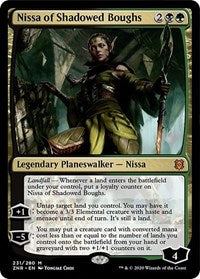 Nissa of Shadowed Boughs (231) [Promo Pack: Zendikar Rising]