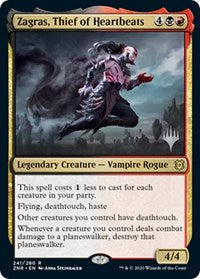 Zagras, Thief of Heartbeats (241) [Promo Pack: Zendikar Rising]