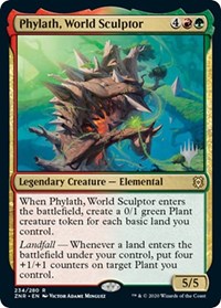 Phylath, World Sculptor (234) [Promo Pack: Zendikar Rising]