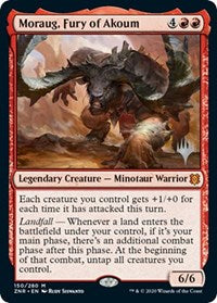 Moraug, Fury of Akoum (150) [Promo Pack: Zendikar Rising]
