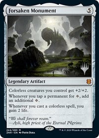 Forsaken Monument (244) [Promo Pack: Zendikar Rising]
