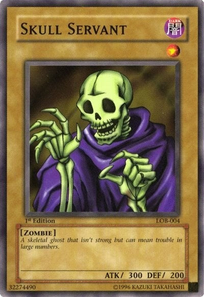 Skull Servant (LOB-004) [The Legend of Blue Eyes White Dragon]