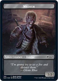 Walker (Blade Walker // Winslow) Double-sided Token (150 // 151) [Secret Lair Drop Series]