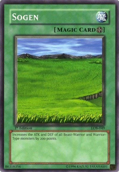 Sogen (LOB-049) [The Legend of Blue Eyes White Dragon]