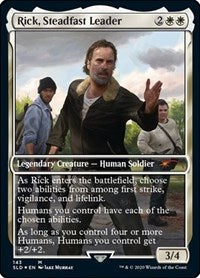 Rick, Steadfast Leader (143) [Secret Lair Drop Series]