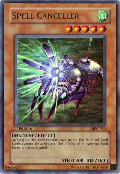 Spell Canceller (MFC-020) [Magician's Force]