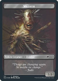 Walker (Winslow // Metal Head) Token (151) [Secret Lair Drop Series]