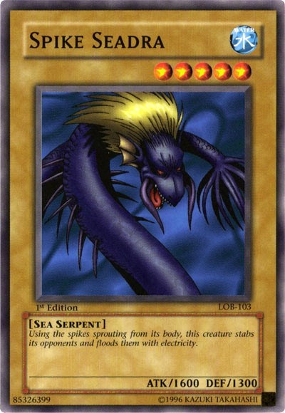 Spike Seadra (LOB-103) [The Legend of Blue Eyes White Dragon]