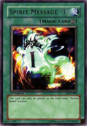 Spirit Message "I" (LON-089) - Labyrinth of Nightmare Unlimited