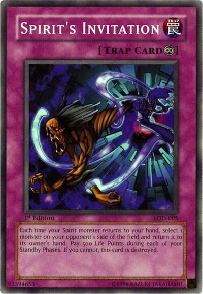 Spirit's Invitation (LOD-095) [Legacy of Darkness]