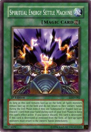 Spiritual Energy Settle Machine (LOD-082) - Legacy of Darkness 1st Edition