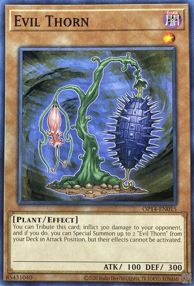 Evil Thorn (OP14-EN015) [OTS Tournament Pack 14]