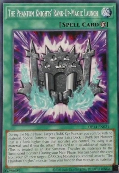 The Phantom Knights' Rank-Up-Magic Launch (OP14-EN021) [OTS Tournament Pack 14]