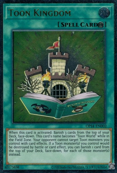 Toon Kingdom (UTR) (OP14-EN002) [OTS Tournament Pack 14]