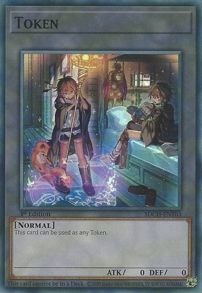 Token: Hiita and Aussa (SDCH-ENT03) [Structure Deck: Spirit Charmers]