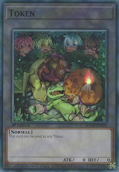 Token: Charmers and their Familiars (SDCH-ENT05) [Structure Deck: Spirit Charmers]