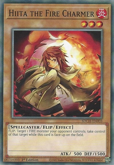 Hiita the Fire Charmer (SDCH-EN003) [Structure Deck: Spirit Charmers]