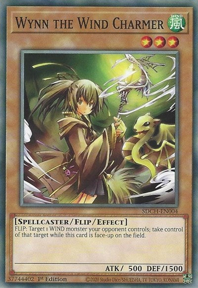 Wynn the Wind Charmer (SDCH-EN004) [Structure Deck: Spirit Charmers]