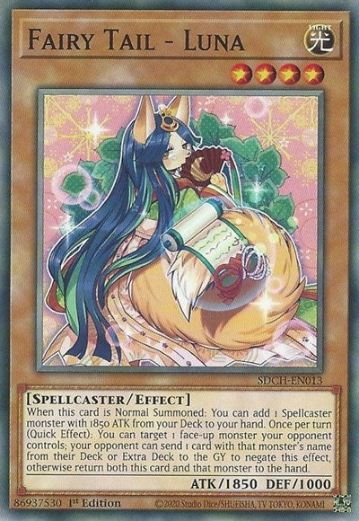 Fairy Tail - Luna (SDCH-EN013) [Structure Deck: Spirit Charmers]
